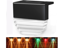 Luminária Solar para Cerca e Escadas, À Prova D'água, para Deck, com Iluminação Led, para Jardim e Áreas Externas AQUAFORGE