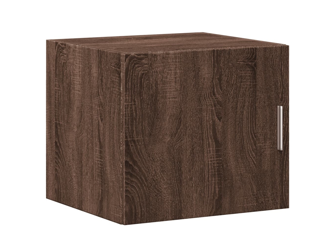 Wall Cabinet, Wall Cabinets Vidaxl Marrom Madeira Processada (n/a)