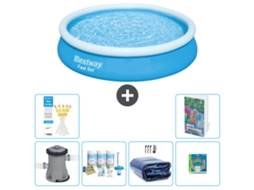 Bestway Piscina Bestway Fast Set Redonda - 366x76 Cm - 7-peças S282