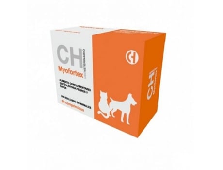 Myofortex para Perros Y Gatos Ayuda a La Función Cardíaca CHEMICAL IBÉRICA 60 Comp.