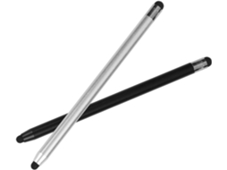 Caneta Capacitiva Para Celular E Tablet, Pacote Com 2 Unidades, Liga De Cobre E Alumínio.