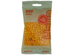 Hama - 1 000 Pérolas Padrão Midi (ø5 Mm) Bio Amarelo