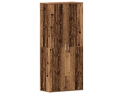 Conjunto 1 Armazenamento De Sapatos Vidaxl Castanho Derivados De Madeira (80 X 39 X 178 Cm)