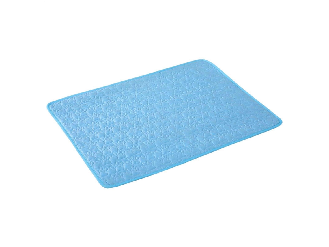 Tapete Refrescante, para Cães e Gatos, Antiderrapante, Tamanho S, Azul AQUAFORGE