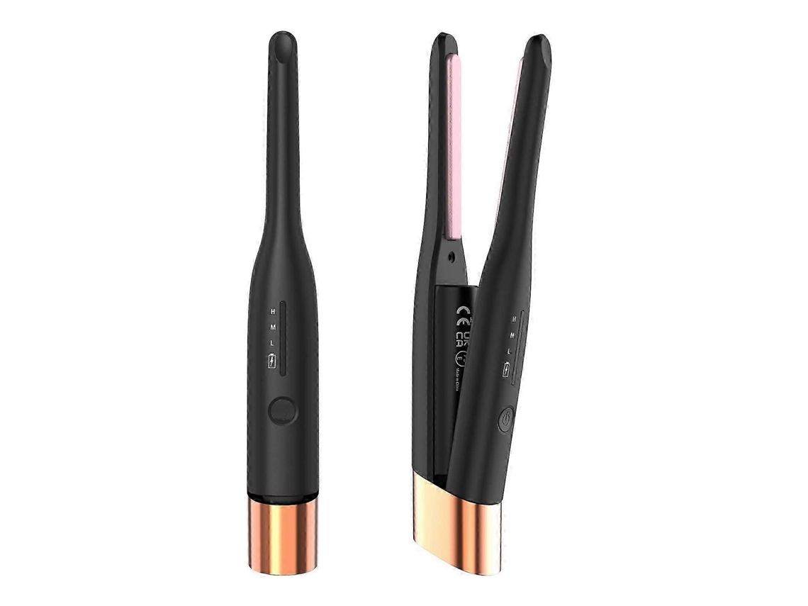 Prancha De Cabelo Sem Fio De 3/10 Polegadas Com Bateria De 4800mah Nostalgia88