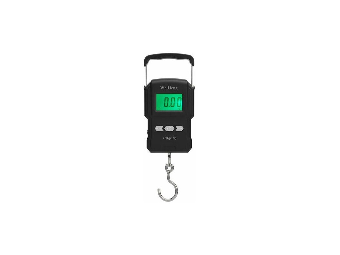 Balança Eletrônica Iluminada, com Fita Métrica, 75 Kg/10 G AQUAFORGE