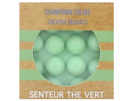Shampoo para Cabelos Sólidos Delicados Cheiro de Chá Verde 55 G VALDISPHARM