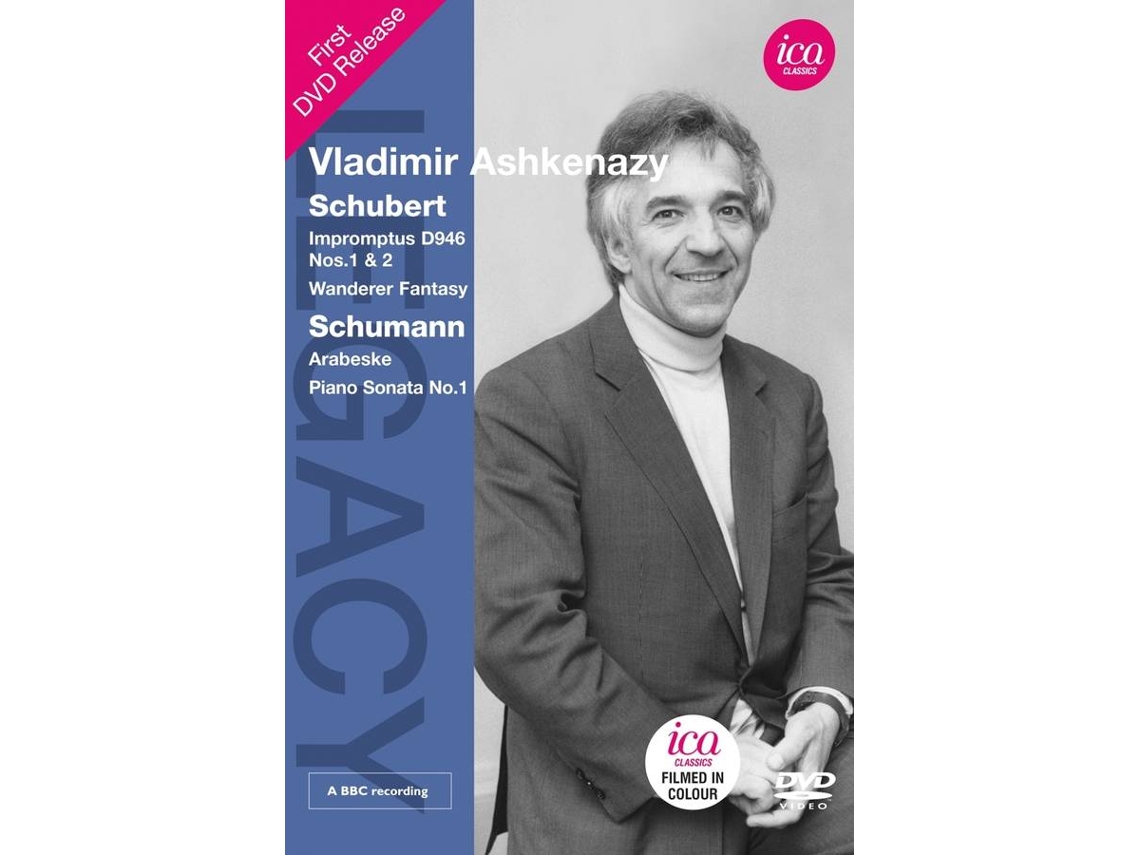 DVD-Video Album Ashkenazy,Vladimir - Ashkenazy spielt Schubert+Schumann (1CD)
