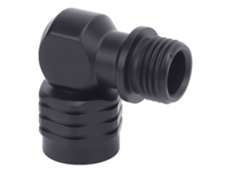 Conector De Regulador De Segunda Etapa Inox 90 Graus Adaptador Universal Para Mergulho Scuba Acessórios