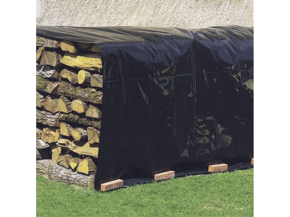 Lona Impermeável Preta Nortene 10x3 M