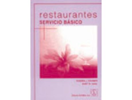 Livro Restaurantes: Servicio Básico de S.J. Dahmer (Español)