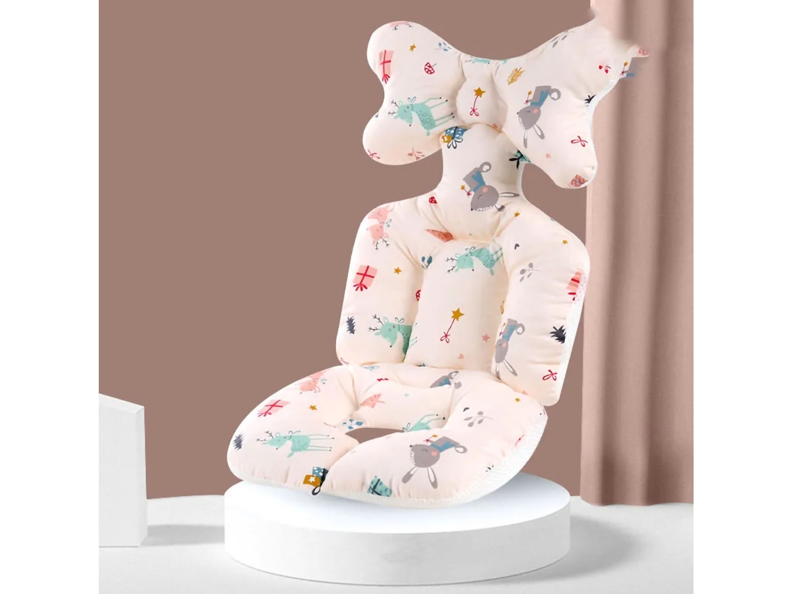 Primerox cojim de Assento para Bebê Algodão Duas Faces Confortável para Carrinho All Season