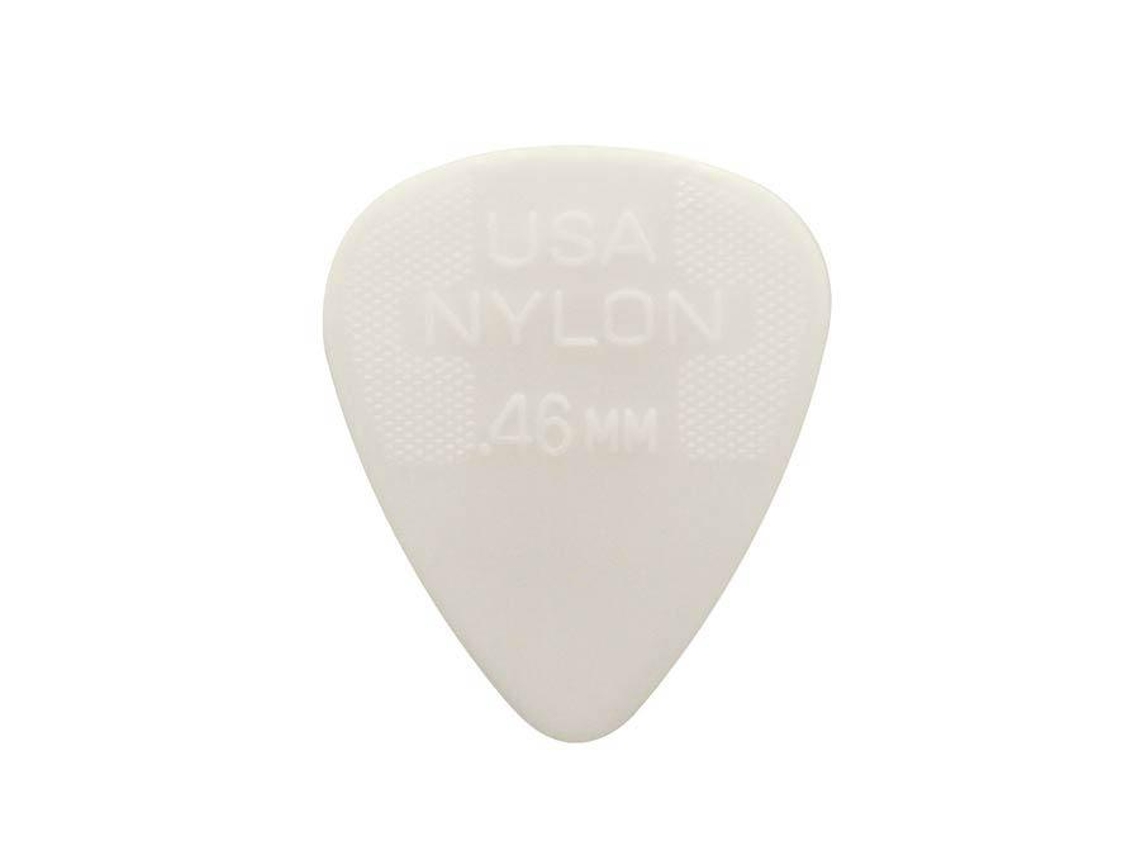 Dunlop Palhetas Nylon Embalagem de 72 Ml Creme 0,46 Mm