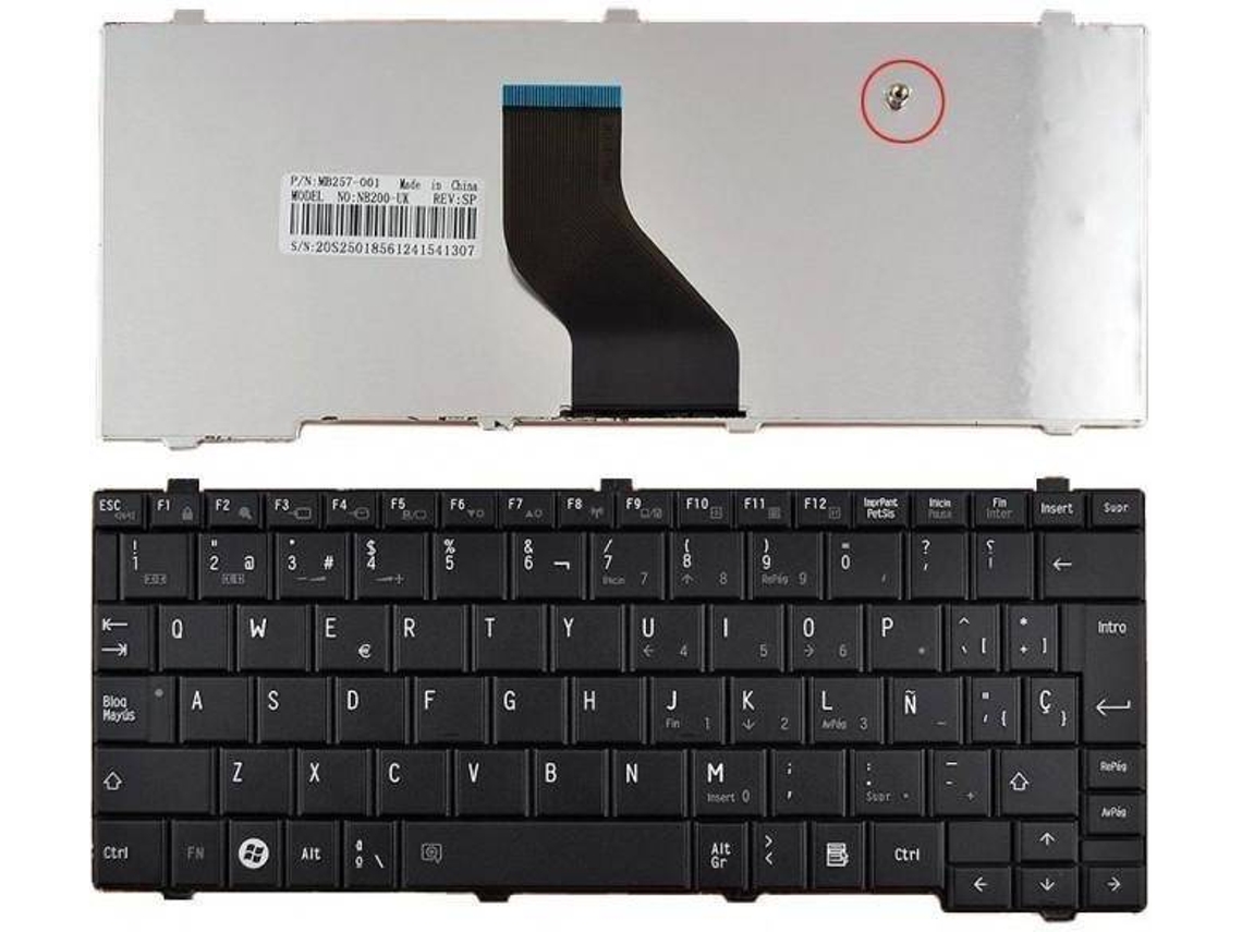 Teclado para Portátil Toshiba Satellite Mini Nk81Cp001