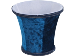 Capa de Tecido Azul para Lâmpada, Decoração Leve e Fácil Instalação, Ideal para Enfeitar e Usar em Luminárias. SFUSHOS