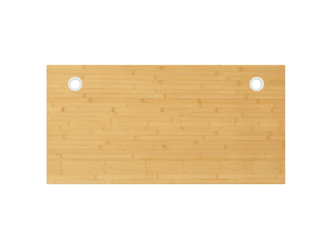 Vidaxl Tampo De Secretária 100x50x4 Cm Bambu