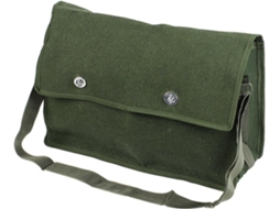 Bolsa de Lona Verde Militar para Carpinteiro/eletricista, com Alça Ombro Ajustável, Fivela Trava CHABERLU