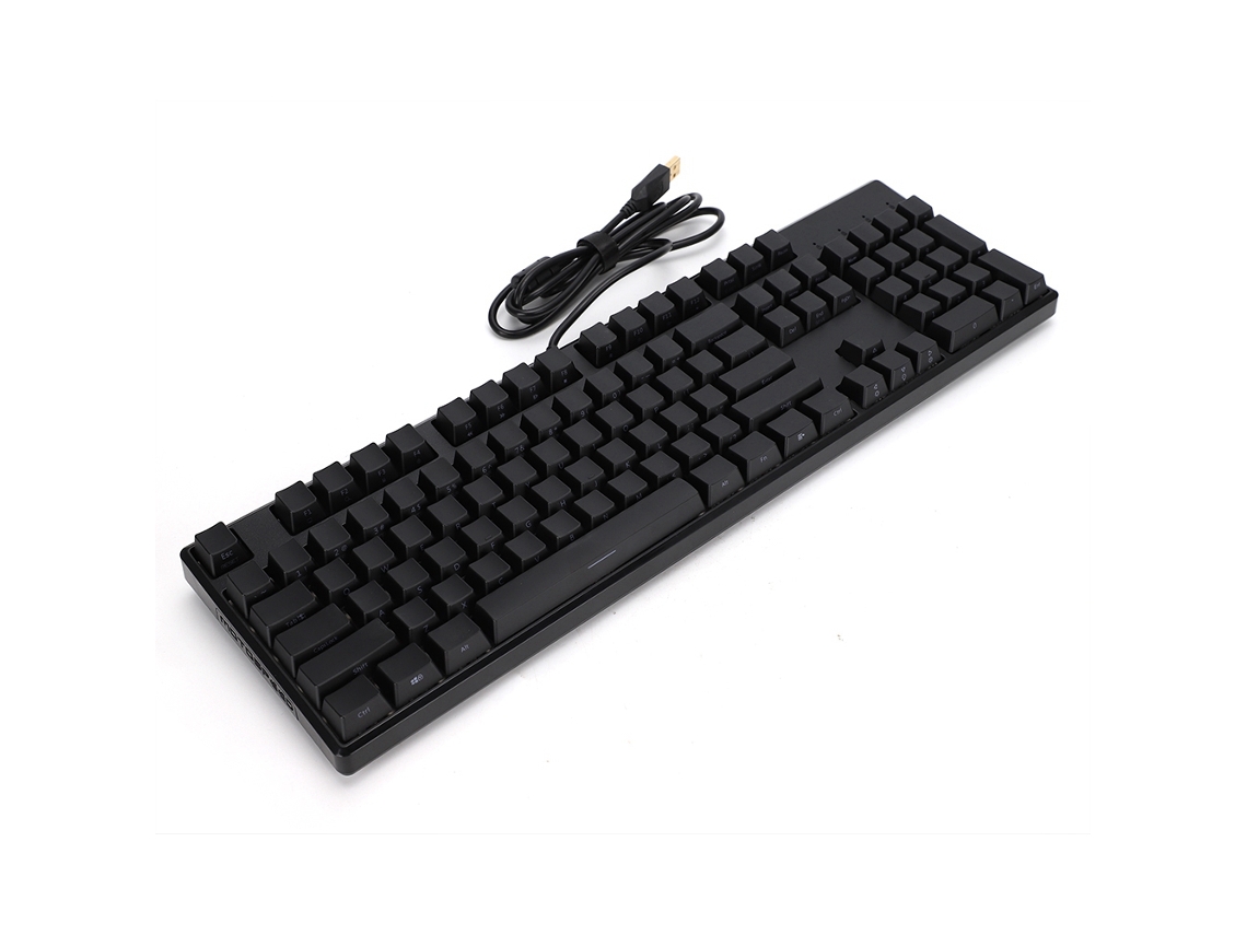 Teclado Mecânico LAXISCREED (104 Teclas, Iluminação RGB, com Fio)