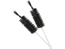 Conjunto De 2 Escovas Nylon Pretas Para Tubos Ensaio, Ideais Para Limpeza Profunda E Áreas De Difícil Acesso Acessório