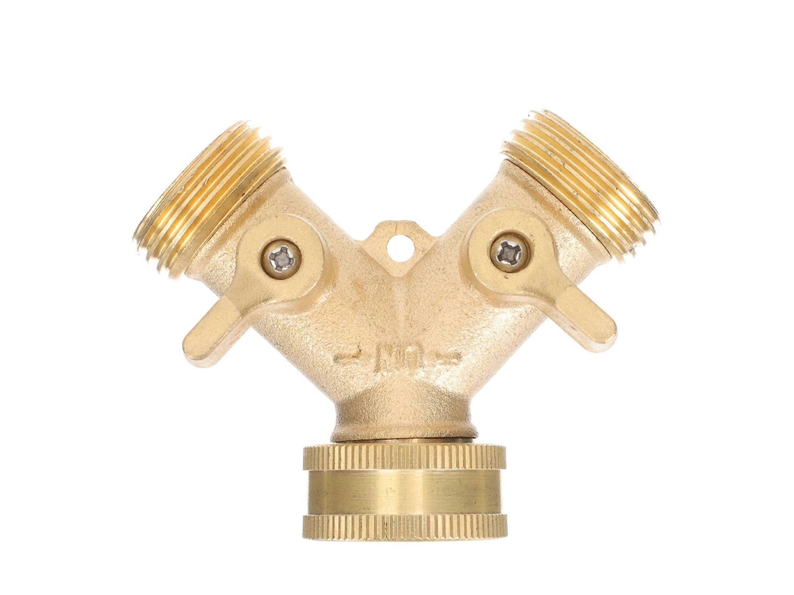 Conector De Mangueira Em Latão Reforçado Garante Conexão Firme