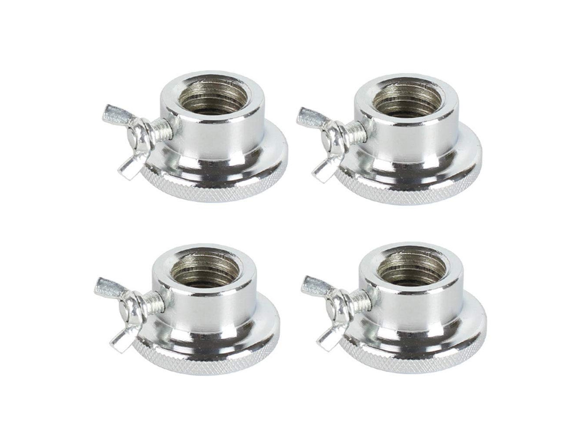 Conjunto De 4 Presilhas Duplas Antiderrapantes Com Trava Para Barras E