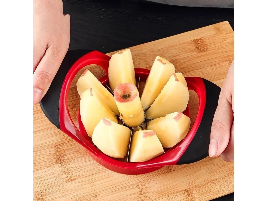 Fatiador De Maçã De Aço Inoxidável Adequado Para Frutas E Vegetais, Utensílios De Cozinha Domésticos Afiados SUNNY SPACES