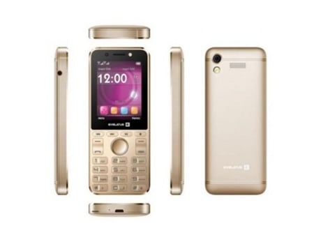 Telemóvel Evelatus Tron Dual Sim Gold Novo Livre