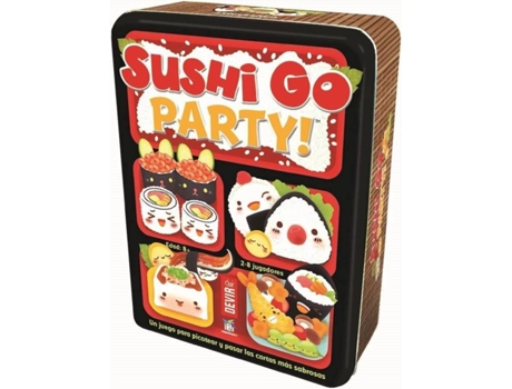 Devir - Jogo  Sushi Go Party (+8 anos) Jogo  Sushi Go Party (+8 anos)