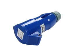 Tomada Rv 220v, 250v 16amp Com Trava Giratória E 3 Pinos De Aço Inoxidável, Branca