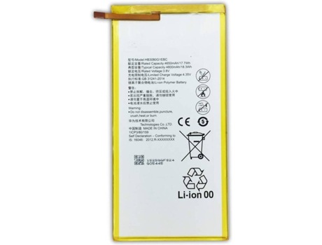 Bateria MOVITEK HUAMEDT310 para Huawei Mediapad T3 (10), M1 (8.0), Honor S8 (4800 mAh)