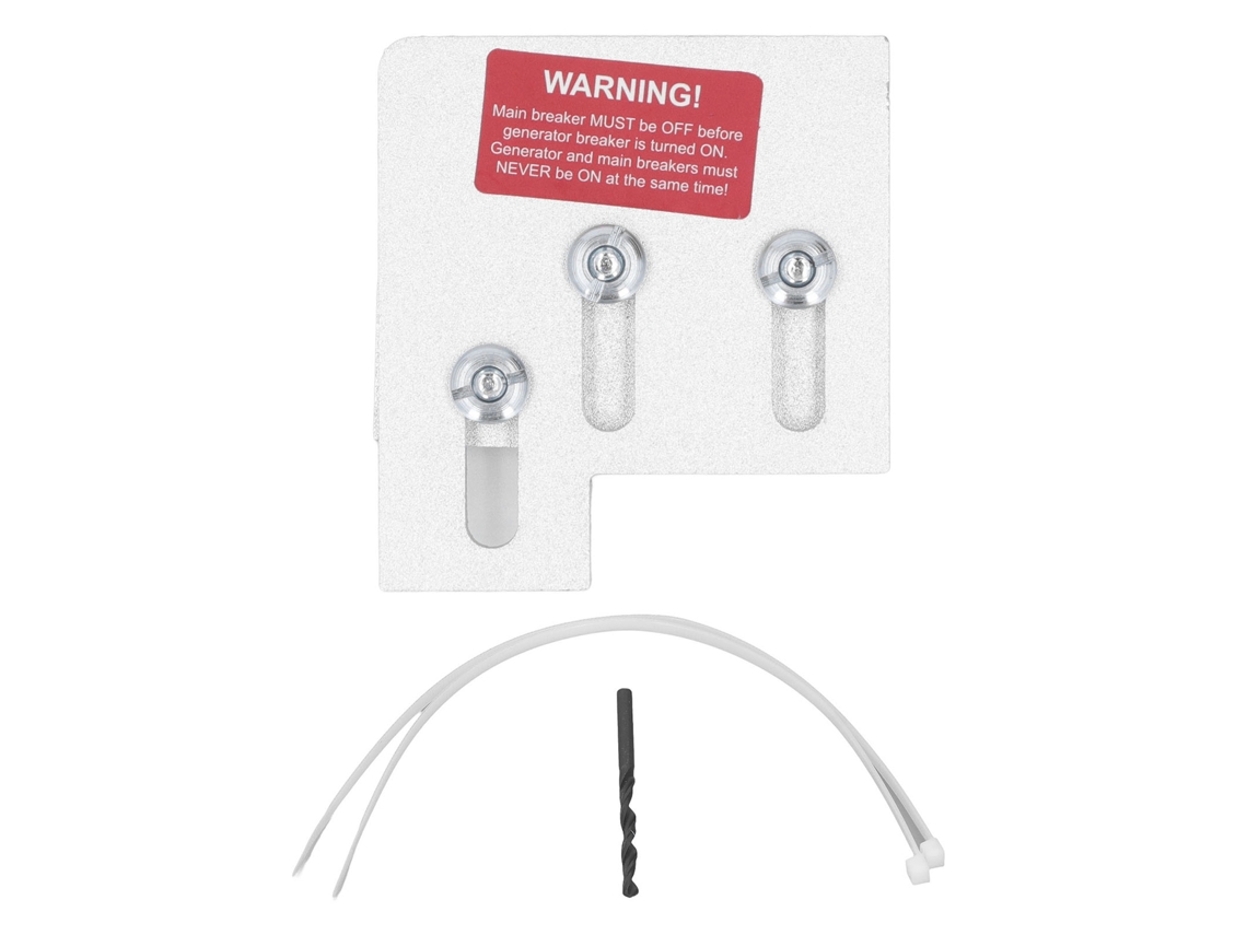 Kit de trava de gerador SD200A compatível com painéis Square D QO 150 200A espaçamento 1 3/8 polegadas | S/MARCA