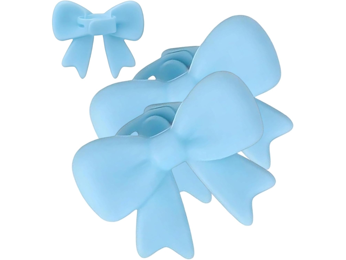Conjunto Genérico De 2 Laços Para Fones Ouvido Silicone Decorativo 3d Mulheres Ideal Aniversários, Feriados, Viagens