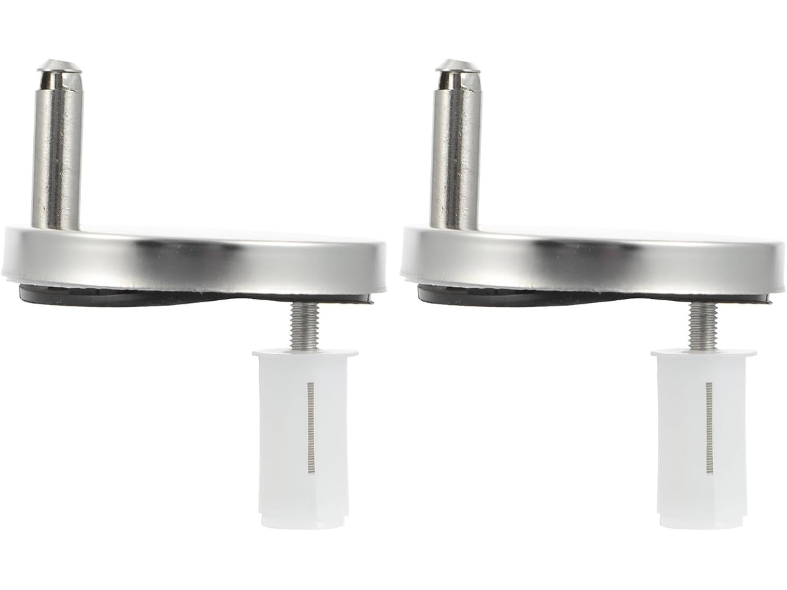 Parafusos De Dobradiça Reposição Para Assento Vaso Sanitário(2 Peças),resistentes Em Ferro E...