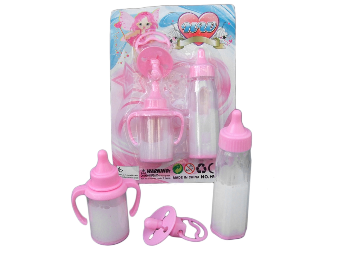 Ats 2 Peças Garrafas Mágicas Brinquedo Simulação Garrafas de Plástico para Crianças