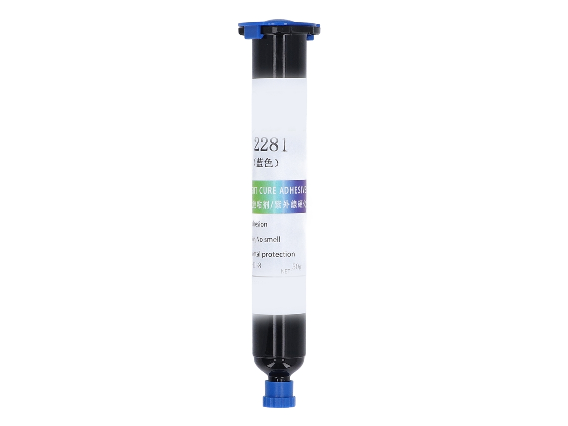 Selante de resina epóxi curado por UV, adesivo sem sombras para reparo de pontos de solda e pinos eletrônicos.