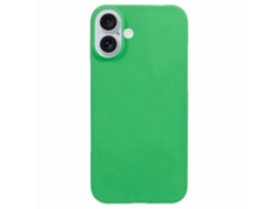 Capa Protetora Para Iphone 16 Plus, Capa Protetora Rígida, Fosca, Antirriscos, Com Toque De Pele