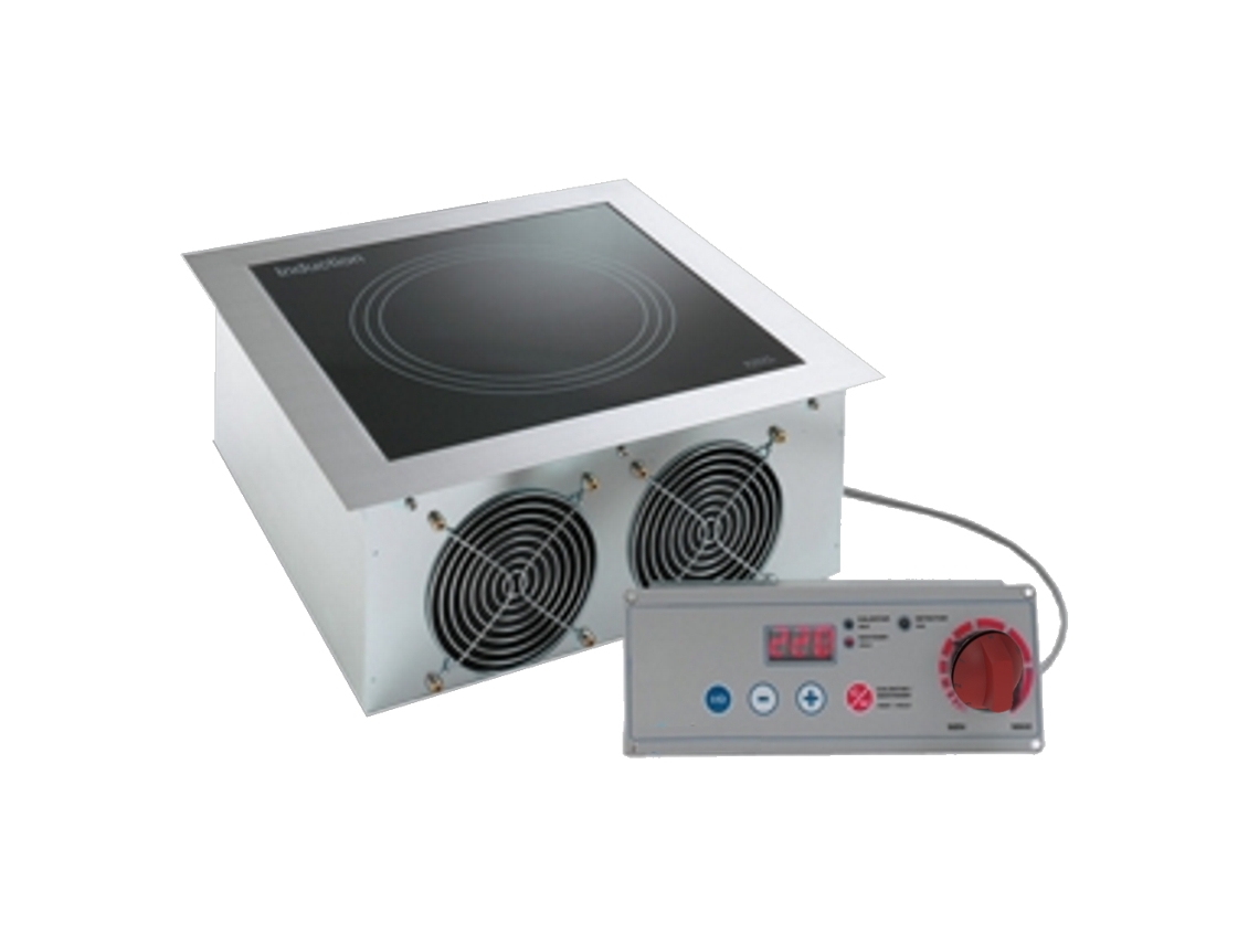Fogões De Indução Drop In 1 Zona Quente 385x385x180 Mm 3500 W 230/1v 12265100 Eurast