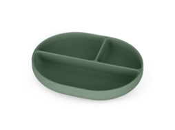 Prato de Silicone Dividido PETITE&MARS Take&Match Misty Green