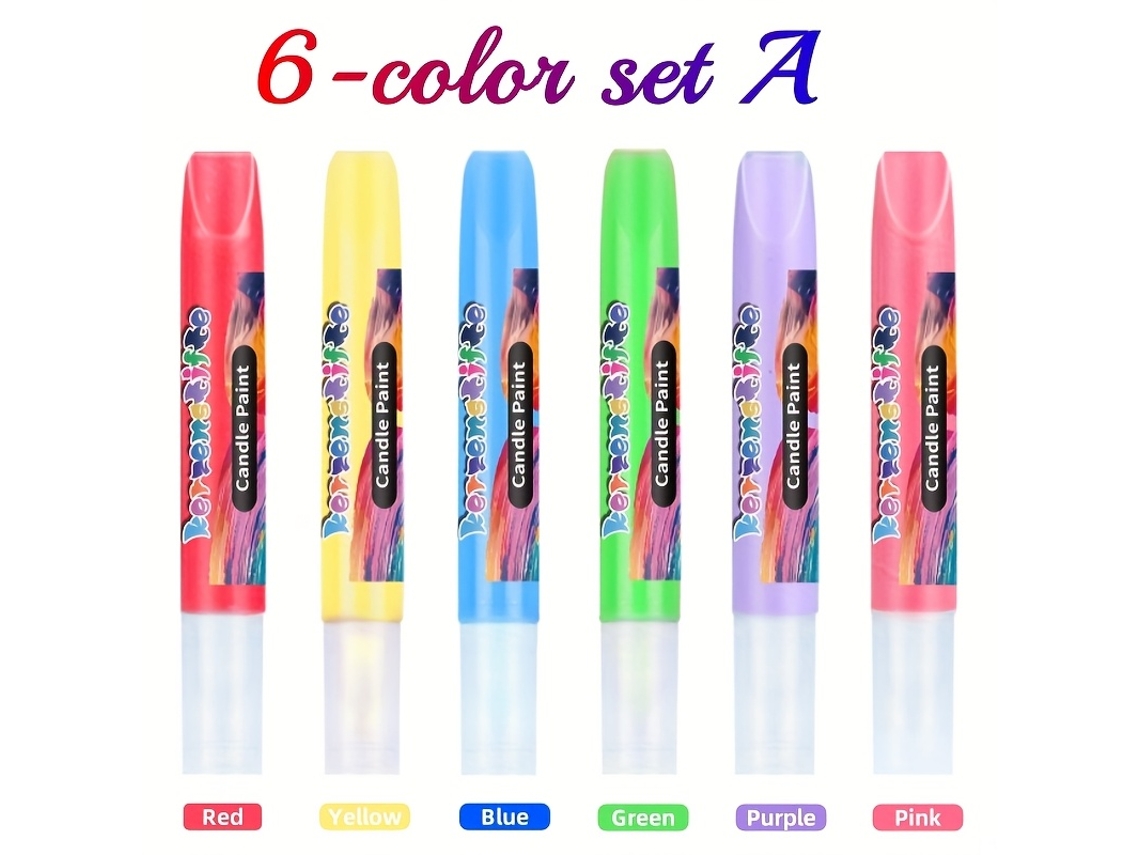 Conjunto 6 Canetas Artesanato 3d Diy, Superfícies Adaptáveis Variadas, Arte Profissional. STELASPLEN