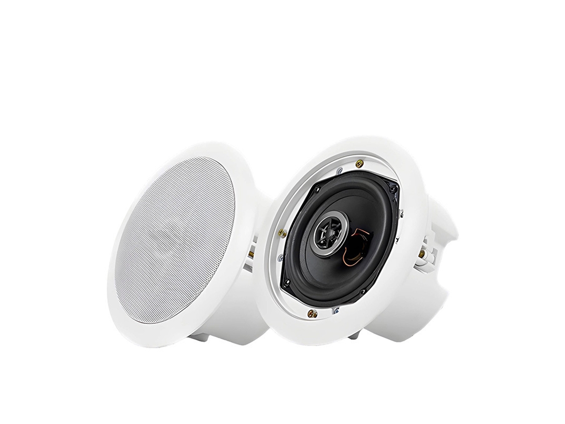 Caixa de som de 6 polegadas e 50 watts, ideal para cozinha, banheiro e sala de estar. YWP (1 unidade)