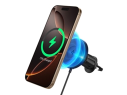 Carregador SPIGEN Onetap Pro 4 Magsafe, para iPhone, com Gancho Airvent