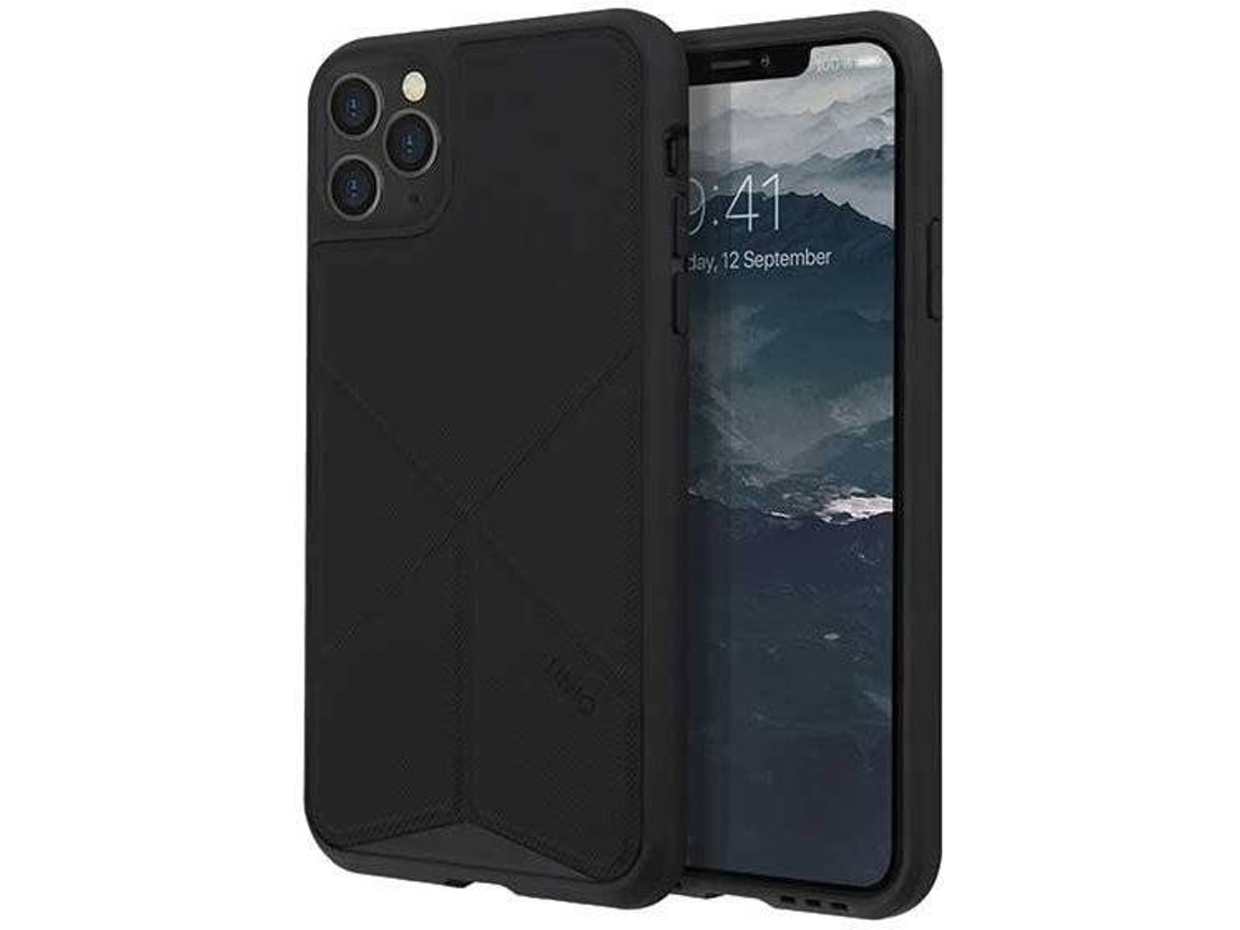 Capa iPhone 11 Pro Max LMOBILE Uniq Transforma Preto