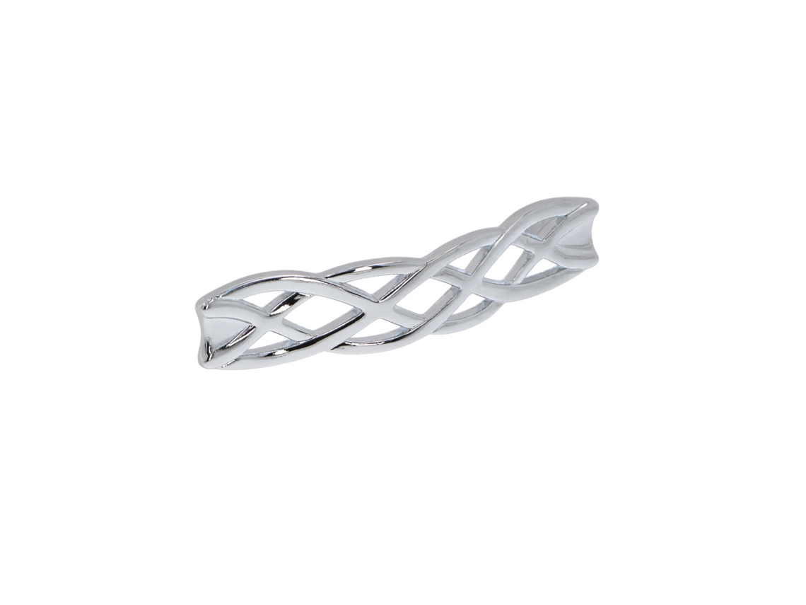Conjunto de 25 Puxadores HARDWAREXCHANGE em Zamac com 96mm de distância entre centros, latão Alucover