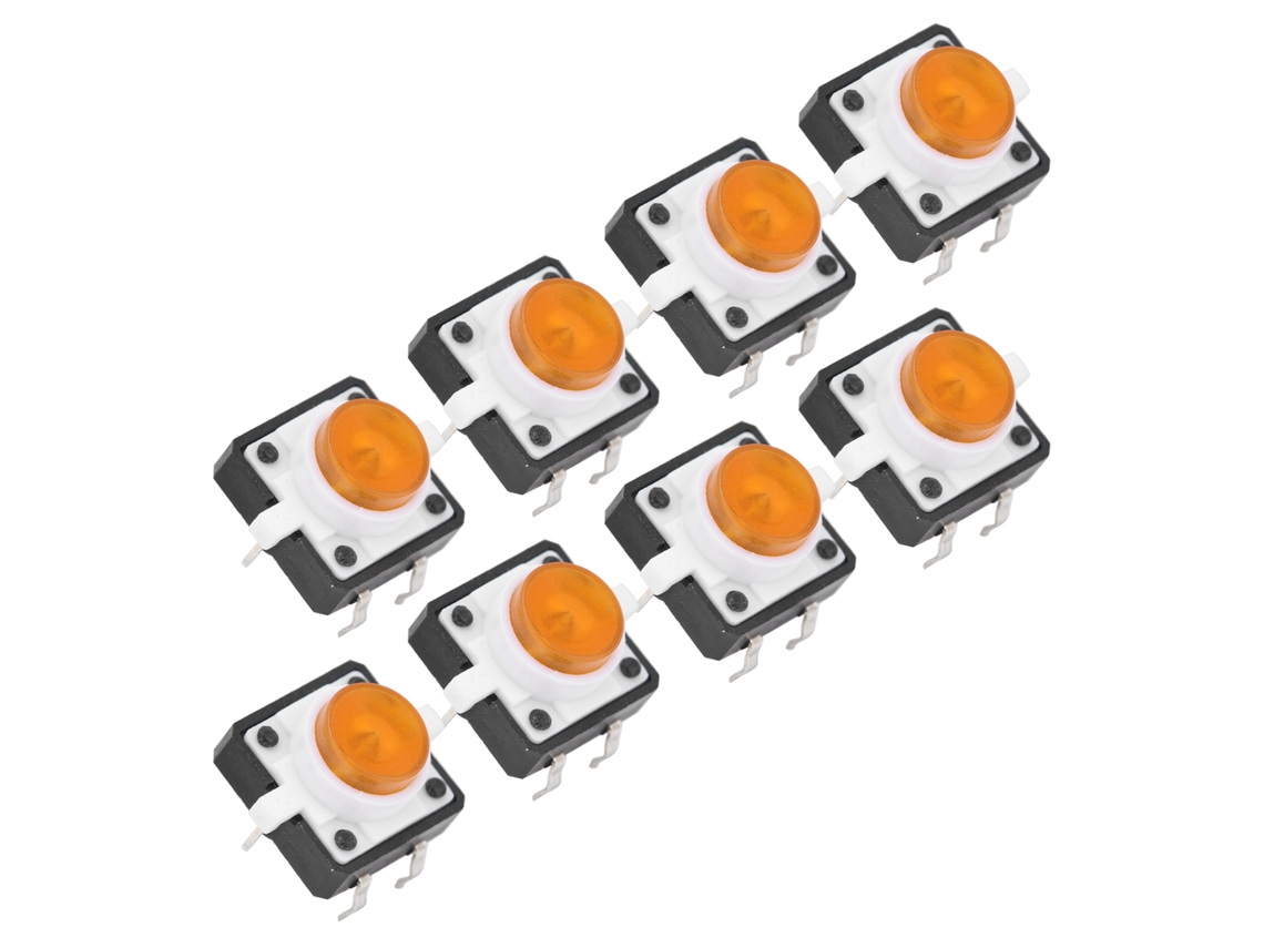 Interruptor Push Button Táctil com Led Momentâneo
