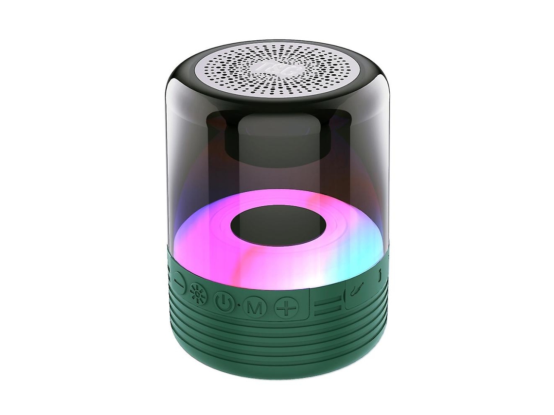 Mini Alto Falante Portátil Led Sem Fio Bluetooth Nostalgia88