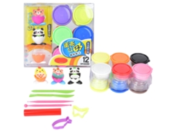 Arcilla Modeladora Multicolor Arcilla Suave Ferramentas Manuais Brinquedo Educativo Para Crianças