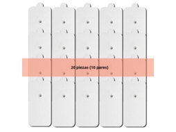 (20 Unidades) Adesivos Terapêuticos Tens, Massageador Muscular Corporal Com Acupuntura Por Pulso Ems
