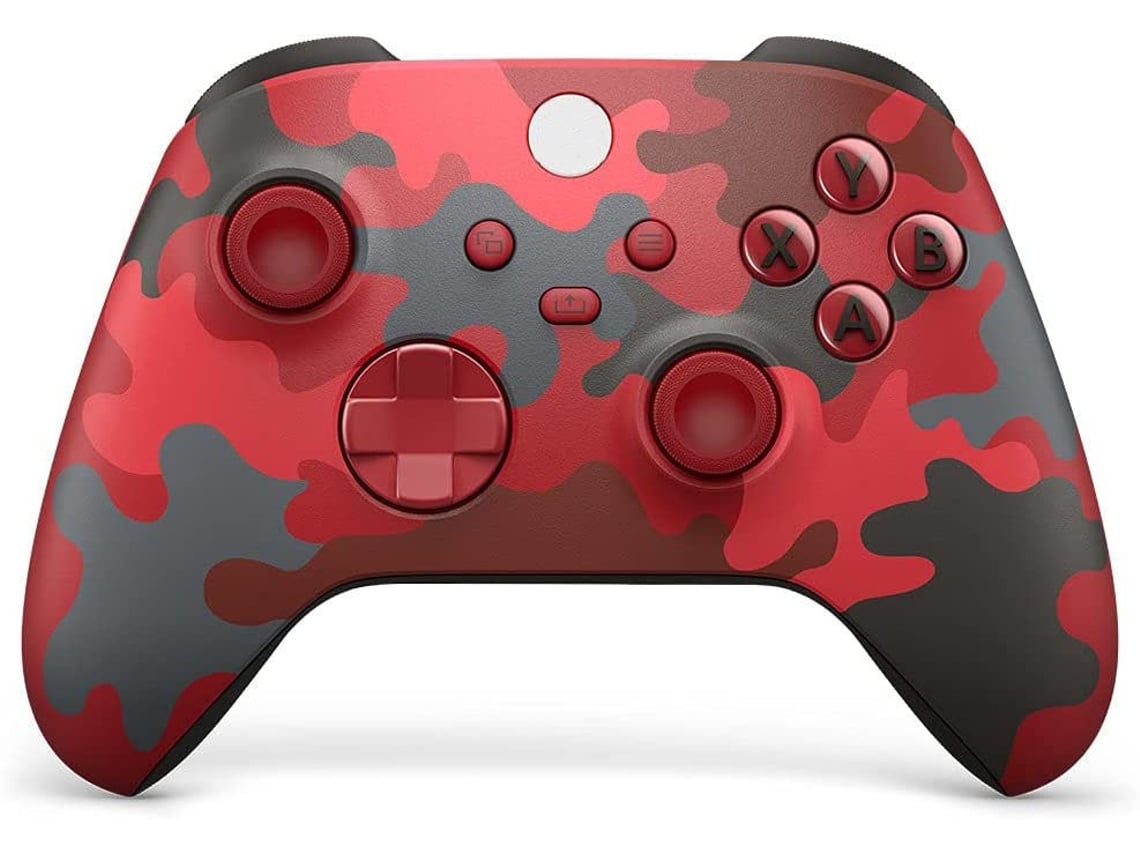 Controle Xbox Sem Fio Camuflagem Vermelha YIZHOOD