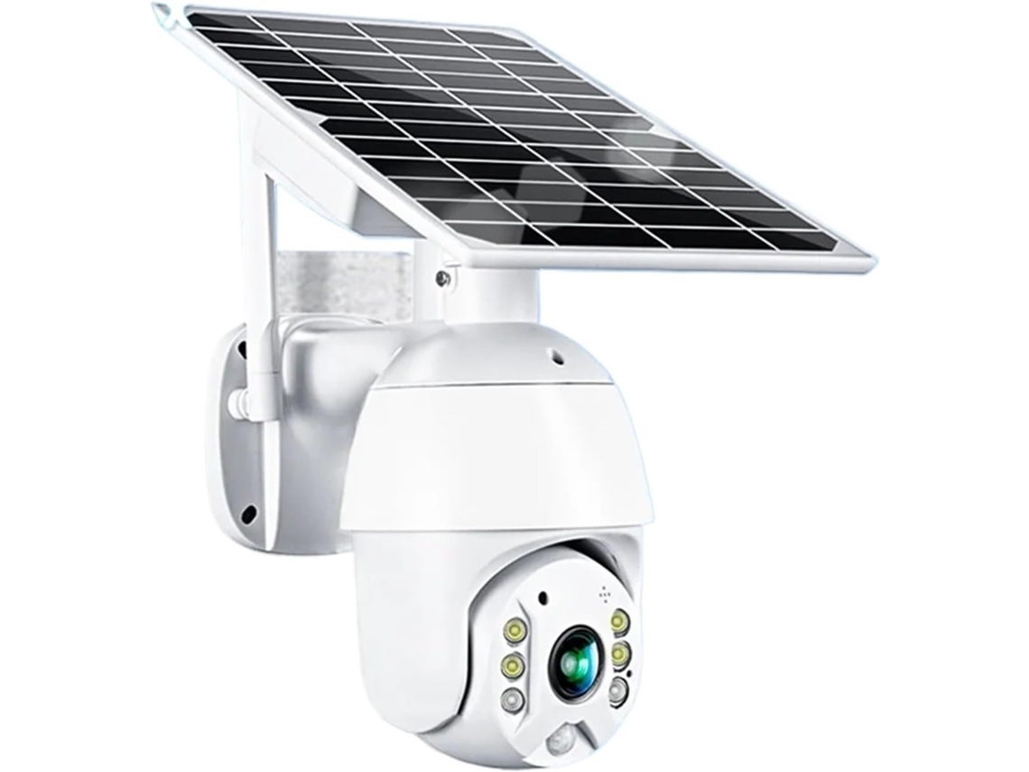 Câmera de Segurança Residencial Ip Sem Fio 4g com Energia Solar, 1080p e Bateria, para Uso Externo. SFUSHOS