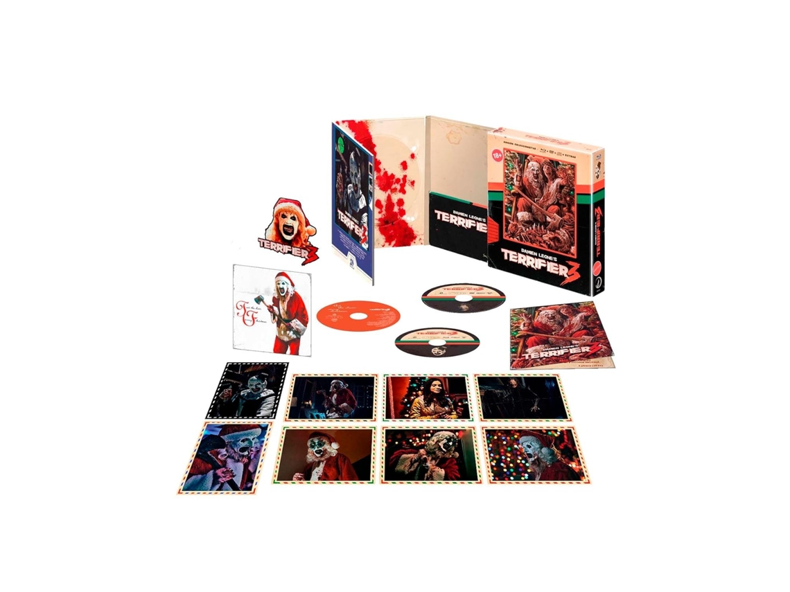 Terrifier 3 (2024) Selecta Visión (bd Dvd Cd Bso)